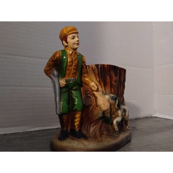 Duck Hunter Vintage Planter Nancy Pew Giftwares Co Made in Japan 2033 - Picture 3 of 8